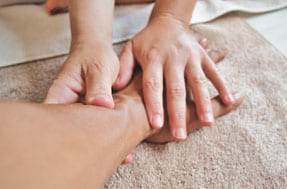 Détente du corps en massage intuitif